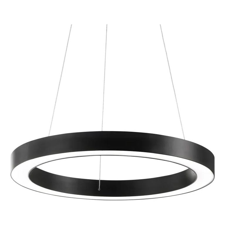 Ideal Lux - LED Pakabinamas sietynas ORACLE LED/33W/230V 3000K diametras 60 cm CRI 90 juoda