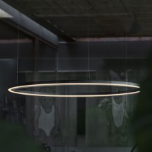 Ideal Lux - LED Pakabinamas sietynas ORACLE LED/55W/230V diametras 90 cm juoda