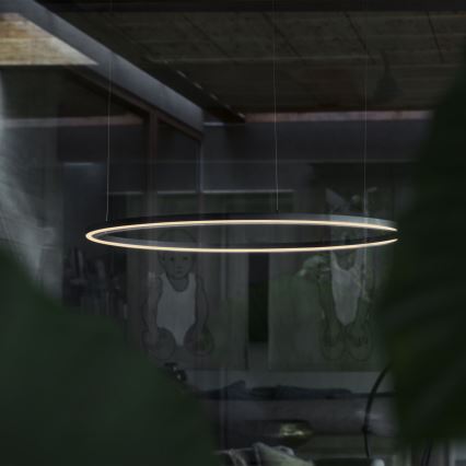 Ideal Lux - LED Pakabinamas sietynas ORACLE LED/89W/230V 3000K diametras 150 cm juoda