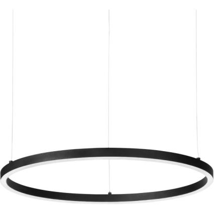 Ideal Lux - LED Pakabinamas sietynas ORACLE SLIM LED/29W/230V 2700K diametras 50 cm juoda