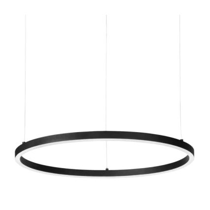 Ideal Lux - LED Reguliuojamas pakabinamas sietynas ORACLE SLIM LED/29W/230V 3000K diametras 50 cm juoda