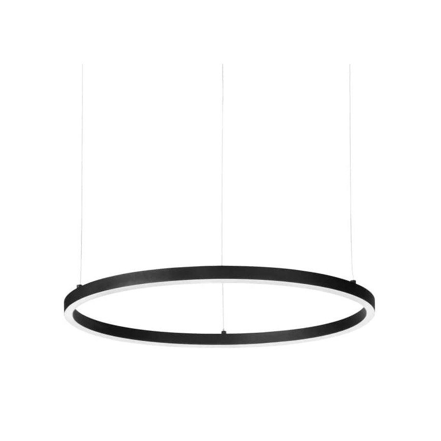 Ideal Lux - LED Reguliuojamas pakabinamas sietynas ORACLE SLIM LED/29W/230V 3000K diametras 50 cm juoda