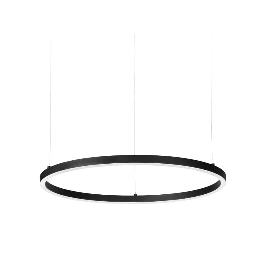 Ideal Lux - LED Pakabinamas sietynas ORACLE SLIM LED/32W/230V 3000K diametras 50 cm juoda
