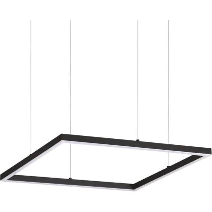 Ideal Lux - LED Pakabinamas sietynas ORACLE SLIM LED/33W/230V 3000K 50x50 cm juoda