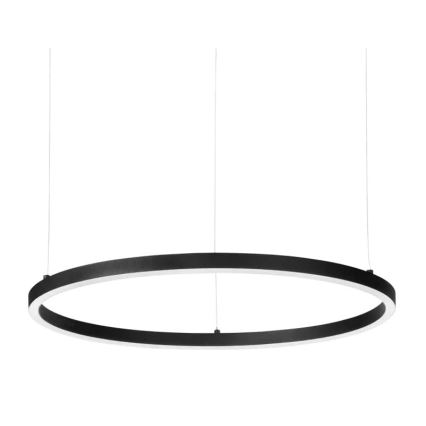 Ideal Lux - LED Reguliuojamas pakabinamas sietynas ORACLE SLIM LED/39W/230V 3000K diametras 70 cm juoda