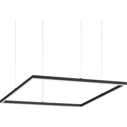 Ideal Lux - LED Pakabinamas sietynas ORACLE SLIM LED/41W/230V 3000K 70x70 cm juoda