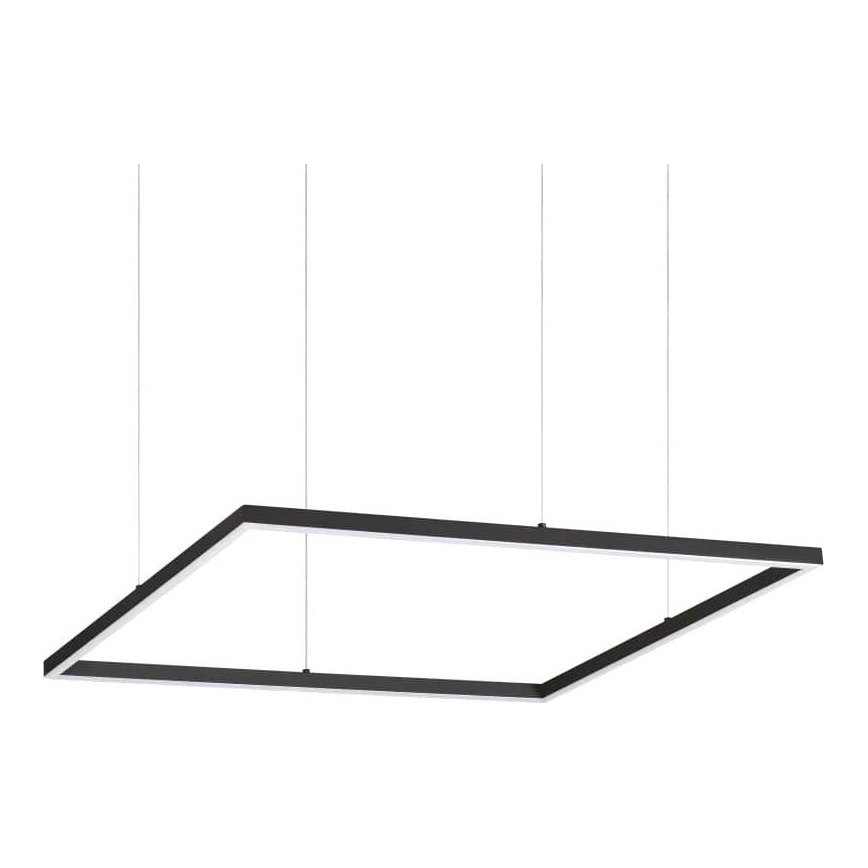 Ideal Lux - LED Pakabinamas sietynas ORACLE SLIM LED/41W/230V 3000K 70x70 cm juoda