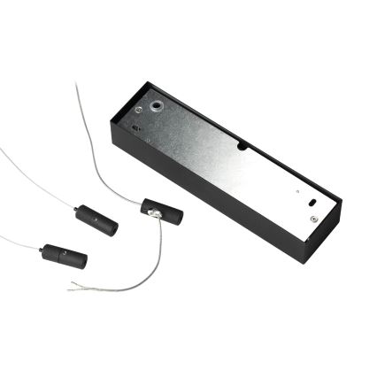Ideal Lux - LED Pakabinamas sietynas ORACLE SLIM LED/41W/230V 3000K 70x70 cm juoda