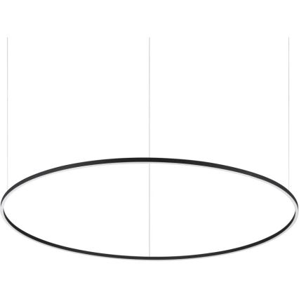 Ideal Lux - LED Pakabinamas sietynas ORACLE SLIM LED/83W/230V 2700K diametras 150 cm juoda