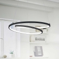 Ideal Lux - LED Pakabinamas sietynas OZ LED/52W/230V diametras 80 cm CRI 90 juoda