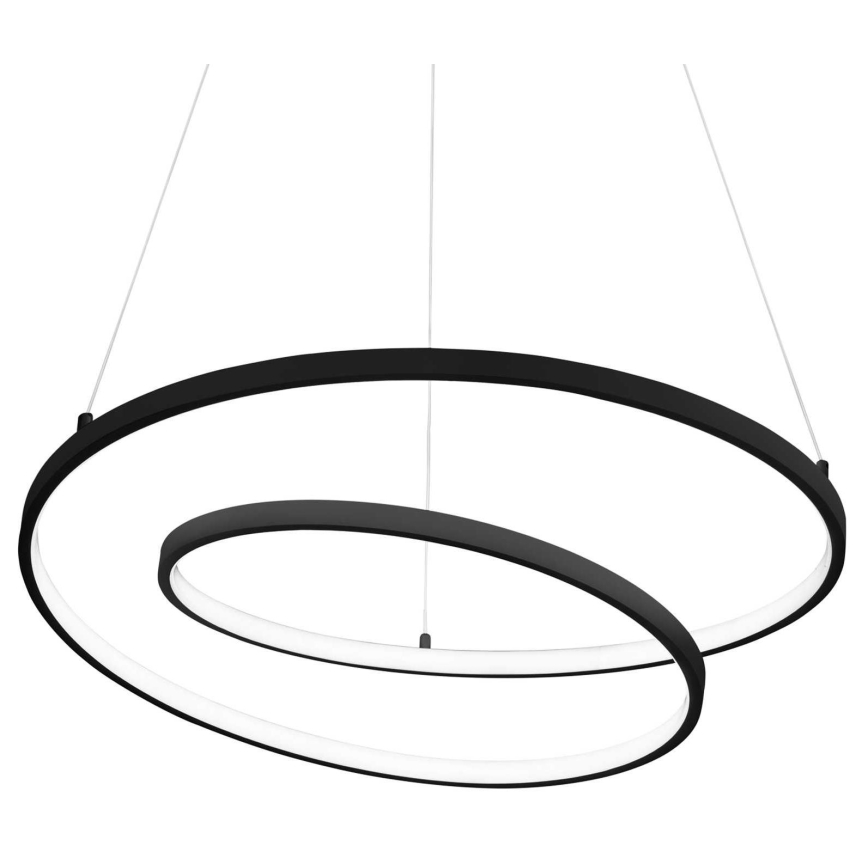 Ideal Lux - LED Pakabinamas sietynas OZ LED/52W/230V diametras 80 cm CRI 90 juoda