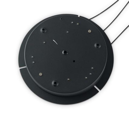 Ideal Lux - LED Pakabinamas sietynas OZ LED/52W/230V diametras 80 cm CRI 90 juoda