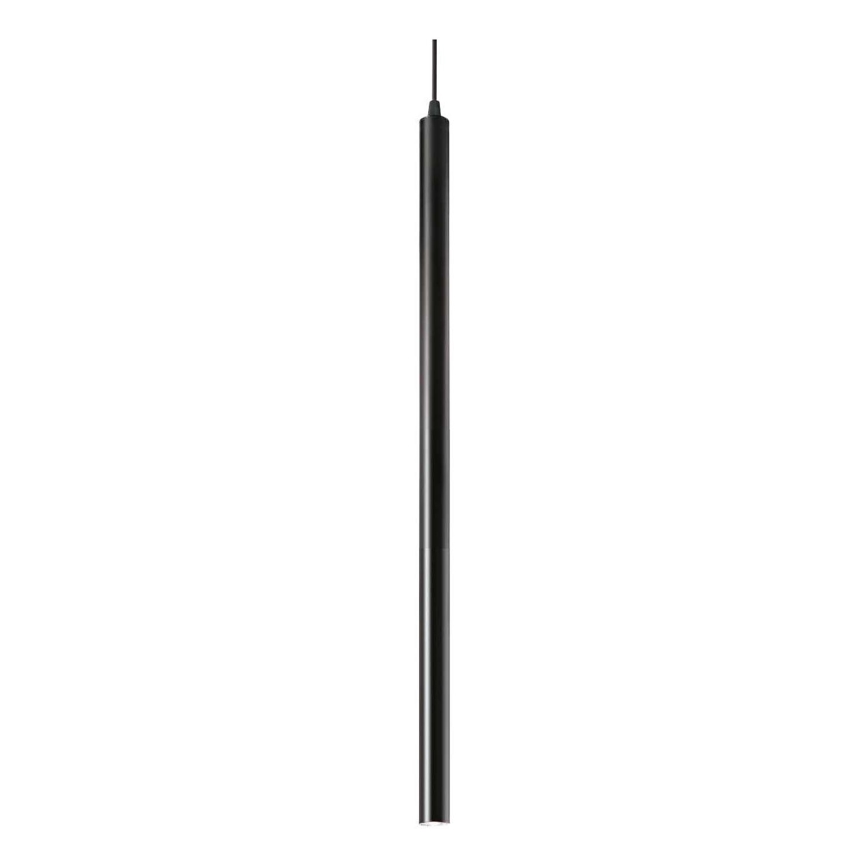 Ideal Lux - LED Pakabinamas sietynas ULTRATHIN LED/11,5W/230V CRI 90 juoda