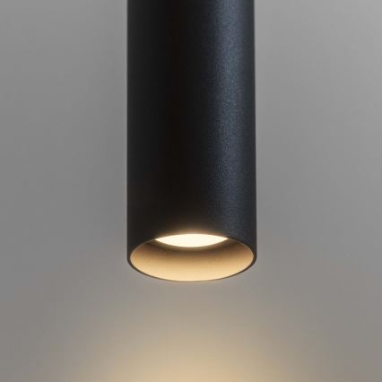 Ideal Lux - LED Pakabinamas sietynas ULTRATHIN LED/11,5W/230V CRI 90 juoda
