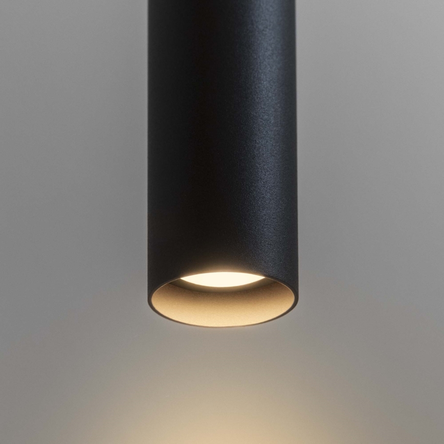 Ideal Lux - LED Pakabinamas sietynas ULTRATHIN LED/11,5W/230V CRI 90 juoda