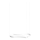 Ideal Lux - LED Pakabinamas sietynas WAVES LED/37W/230V CRI 90 balta