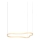 Ideal Lux - LED Pakabinamas sietynas WAVES LED/45W/230V CRI 90 žalvaris