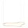 Ideal Lux - LED Pakabinamas sietynas WAVES LED/54W/230V CRI 90 žalvaris