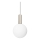 Ideal Lux - LED pakabinamas šviestuvas ant kabelio ODEON LED/8W/230V CRI 90 skersmuo 20 cm smėlinė/balta