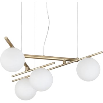 Ideal Lux - LED pakabinamas šviestuvas ant laido ATLAS 4xG9/3W/230V auksinis