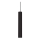 Ideal Lux - LED pakabinamas šviestuvas ant laido LOOK 1xGU10/7W/230V CRI 90, skersmuo 6 cm, juodas