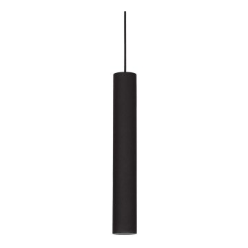 Ideal Lux - LED pakabinamas šviestuvas ant laido LOOK 1xGU10/7W/230V CRI 90 Ø 6 cm juodas
