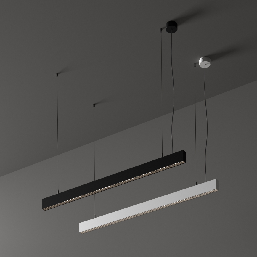 Ideal Lux - LED pakabinamas šviestuvas ant laido OFFICE LED/30W/230V 3000K CRI 90 baltas