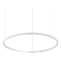 Ideal Lux - LED pakabinamas šviestuvas ant laido ORACLE SLIM LED/37W/230V 4000K CRI 90 skersm. 70 cm balta