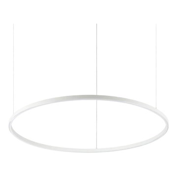 Ideal Lux - LED pakabinamas šviestuvas ant laido ORACLE SLIM LED/53W/230V 2700K CRI 90 skersmuo 90 cm balta