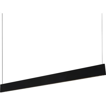 Ideal Lux - LED pakabinamas šviestuvas ant plieninio lyno STEEL LED/24W/230V 3000K CRI 90 120 cm juodas