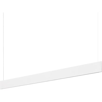 Ideal Lux - LED pakabinamas šviestuvas su plieniniu lynu STEEL LED/24W/230V 3000K CRI 90 120 cm baltas