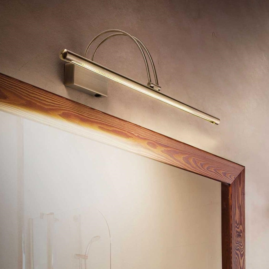 Ideal Lux - LED paveiklo šviestuvas BOW LED/4,6W/230V 46 cm CRI 90 auksas