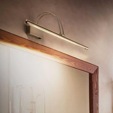 Ideal Lux - LED paveiklo šviestuvas BOW LED/8W/230V 76 cm CRI 90 auksas