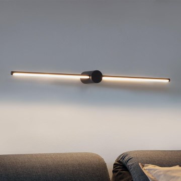 Ideal Lux - LED paveiklo šviestuvas FILO LED/13W/230V 75 cm CRI 90 juoda