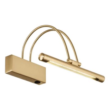Ideal Lux - LED paveikslų šviestuvas BOW LED/3,5W/230V CRI 90 26 cm auksinis
