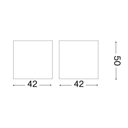 Ideal Lux - LED pritemdomas akcentinis apšvietimas NITRO LED/4W/230V diametras 4,2 cm CRI 90 balta