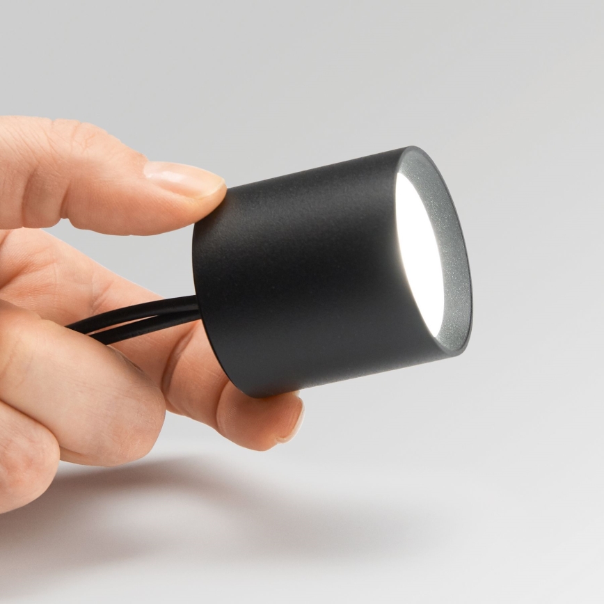 Ideal Lux - LED pritemdomas akcentinis apšvietimas NITRO LED/4W/230V diametras 4,2 cm CRI 90 juoda