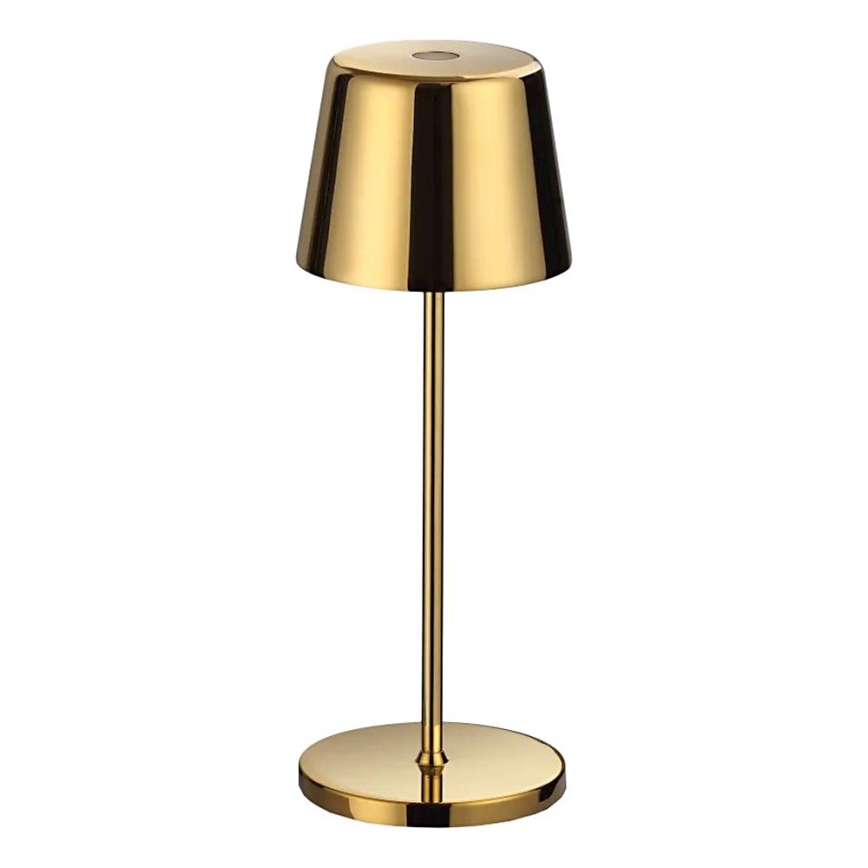 Ideal Lux - LED Pritemdomas jutiklinė lauko Stalinis šviestuvas CUTE LED/2,5W/3,7V USB 2200-2700K 3000 mAh IP65 auksas