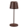 Ideal Lux - LED Pritemdomas jutiklinė lauko Stalinis šviestuvas CUTE LED/2,5W/3,7V USB 2200-2700K 3000 mAh IP65 ruda