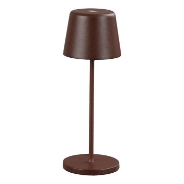 Ideal Lux - LED Pritemdomas, liečiamas stalinis lauko šviestuvas  CUTE LED/2,5W/3,7V USB 2200-2700K IP65 ruda