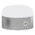 Ideal Lux - LED pritemdomas, liečiamas stalinis šviestuvas MIGNON LED/5W/5V 1500 mAh diametras 10 cm CRI 90 blizgus chromas