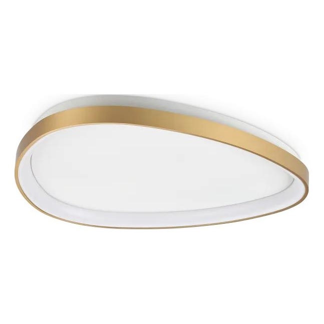 Ideal Lux - LED Pritemdomas lubinis šviestuvas GEMINI LED/28W/230V diametras 61 cm CRI 90 auksas