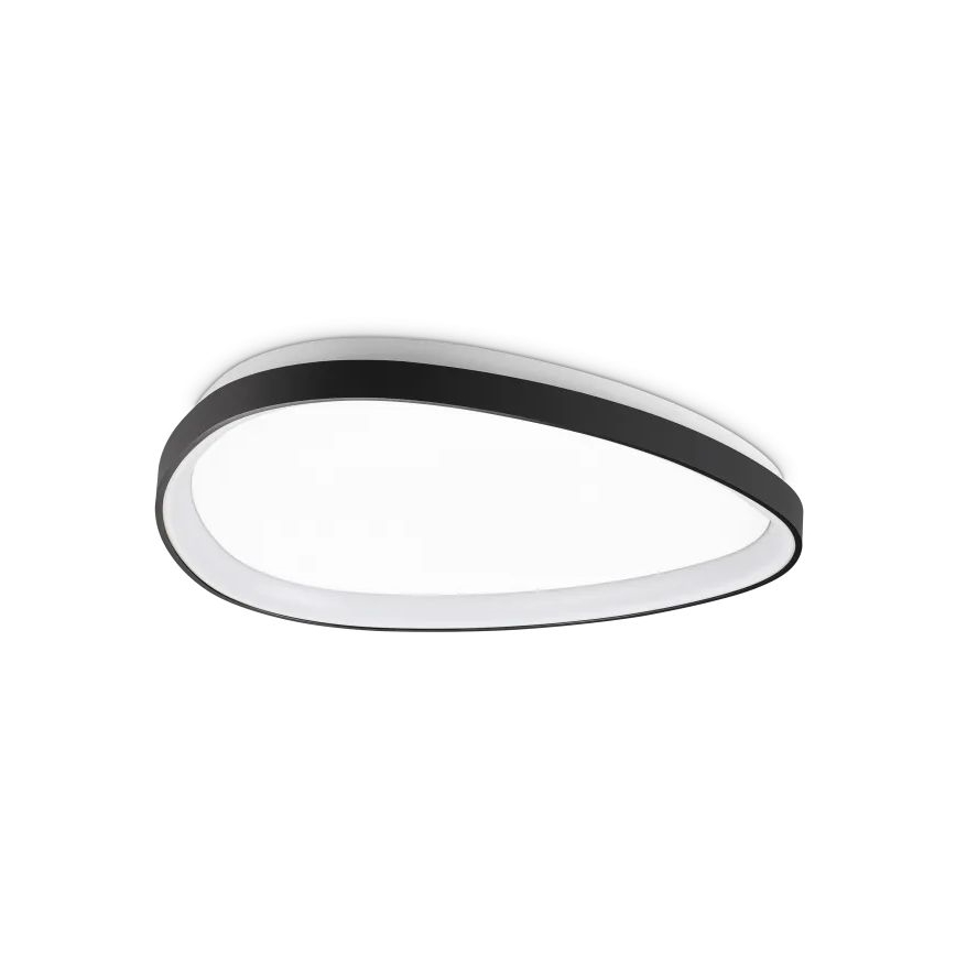 Ideal Lux - LED Pritemdomas lubinis šviestuvas GEMINI LED/28W/230V diametras 61 cm CRI 90 juoda