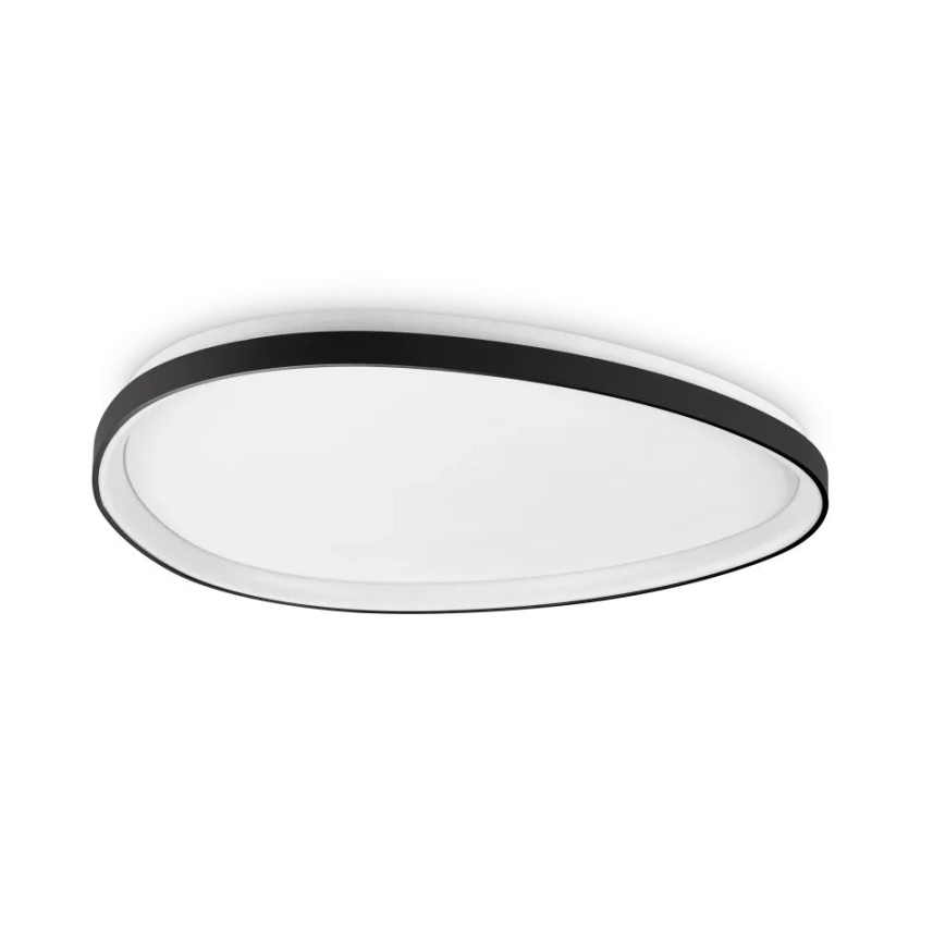 Ideal Lux - LED Pritemdomas lubinis šviestuvas GEMINI LED/42W/230V diametras 81 cm CRI 90 juoda