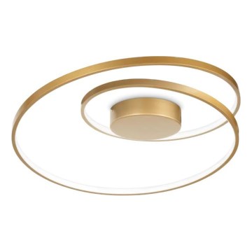 Ideal Lux - LED Pritemdomas lubinis šviestuvas OZ LED/48W/230V diametras 60 cm CRI 90 auksas