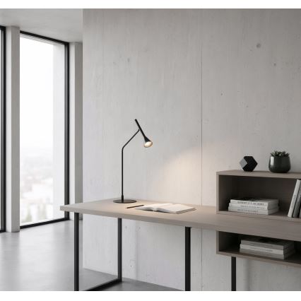 Ideal Lux - LED pritemdomas, liečiamas stalinis šviestuvas DIESIS LED/6,5W/230V CRI 90 juoda