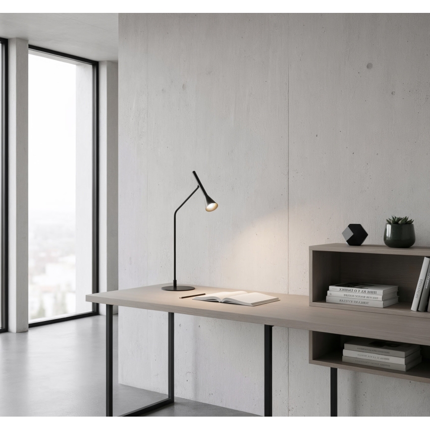 Ideal Lux - LED pritemdomas, liečiamas stalinis šviestuvas DIESIS LED/6,5W/230V CRI 90 juoda