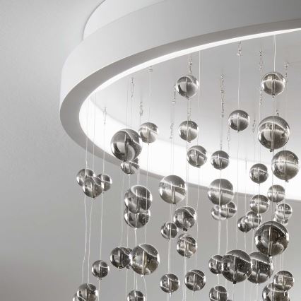 Ideal Lux - LED Pritemdomas tvirtinamas sietynas ARMONY LED/56W/230V CRI 90 diametras 60 cm balta