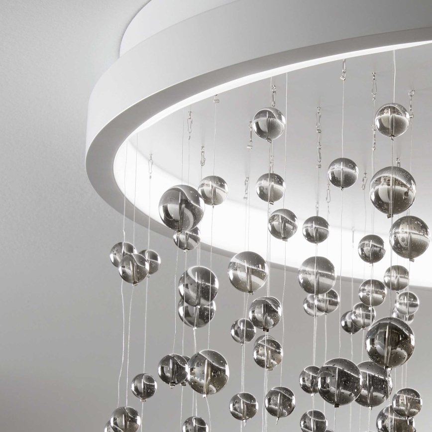 Ideal Lux - LED Pritemdomas tvirtinamas sietynas ARMONY LED/56W/230V CRI 90 diametras 60 cm balta