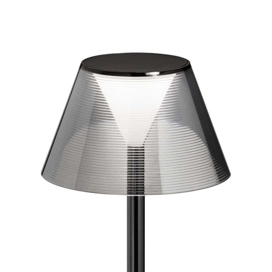 Ideal Lux - LED Reguliuojama jutiklinė lempa LOLITA LED/2,8W/5V 2200 mAh IP54 juoda